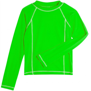 Maillot de bain anti-UV personnalisé pour enfants, manches longues, protection solaire UPF 50, séchage rapide, chemises de protection anti-UV pour jeunes, OEM, vêtements de sport aquatiques pour enfants - Product Image 4