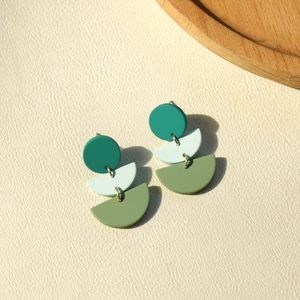 ต่างหูเรซิ่นทำมือขายส่ง ต่างหูแฟชั่นสีสันสดใส เครื่องประดับแฟชั่น - Product Image 4