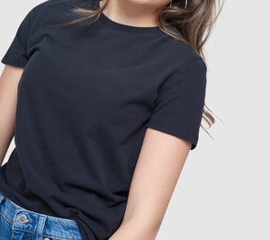 Camiseta de Verano para Mujer, Personalizable con Apliques, de Alta Calidad, Manga Corta, Cuello Redondo, Corte Regular - Product Image 3