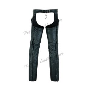 Best Price High Quality Genuine Leather Custom Made <b>Riding</b> <b>Chaps</b> Comfortable Plus Size Summer Windproof Winter Zipper Closure - Product Image 2