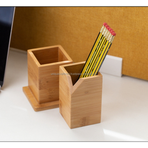 Luxury Acacia/Mango Wood Single Pen Stand Artistic <b>Desk</b> Holder for Premium <b>Office</b> <b>Accessories</b> - Product Image 6