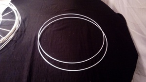 Cercle en fer rond à prix réduit, motif floral, pour macramé, idéal pour attrape-rêves, couronnes de mariage, décoration murale DIY - Product Image 3