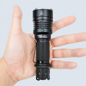 ZEROBEAM T20 ไฟฉาย LED แบบยุทธวิธี 3100 ลูเมน IPX8 กันน้ำอลูมิเนียมอัลลอยด์แบบชาร์จไฟได้ 340 ม. ระยะลำแสง ATR เดินป่า - Product Image 1