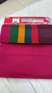 Indian Banarasi Kota Silk <b>Fabric</b> for Ethnic Wear Wrinkle Resistant Plain Woven Checks for Women Medium <b>Weight</b> 44 Inch 48 GSM - Product Image 4