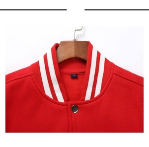 100 % Wool Women Fashion Letterman Baseball Varsity Jacket Custom High Quality Leather Sleeves Baseball Jacket - Product Image 6