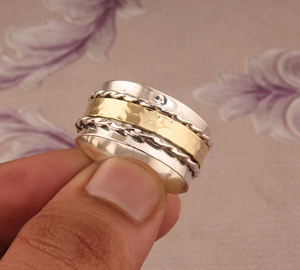 Wholesale 925 Sterling Silver Band <b>Ring</b> <b>Plain</b> Solid Silver <b>Ring</b> for Women & Men High Quality Mirror Polish Stackable Band - Product Image 2