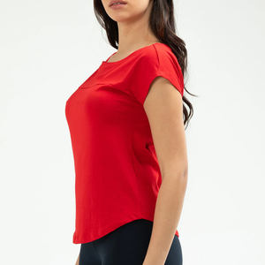 Nueva camiseta básica de diseño sencillo, cuello redondo, sexy, ajustada, suave, de algodón blanco, estilo crop top para mujer. - Product Image 6