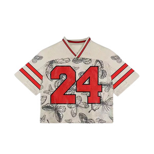Precio al por Mayor RTS, Jersey de Fútbol Americano Personalizado con Impresión Digital, Transpirable, para Hombre, Modelo AS-AF-607, Venta Caliente - Product Image 1