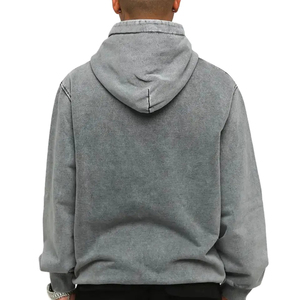 Sweat-shirts pour hommes de style outdoor, légers, de qualité supérieure, effet délavé, coupe confortable, matière durable, finition élégante avec OEM - Product Image 3