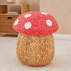 Panier de rangement en jacinthe d'eau tressé à la main avec couvercle, paniers pour ranger les jouets, en provenance du Vietnam - Product Image 1