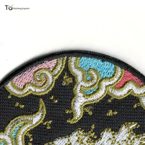 Made In Durable <b>Material</b> <b>Embroidery</b> Patch Premium Quality Best Selling Canvas <b>Embroidery</b> Patch - Product Image 3
