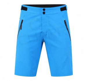 Shorts de VTT unisexes, coupe classique, fabrication professionnelle, séchage rapide, antibactériens, protection UV, spandex/polyester - Product Image 1