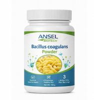 Poudre de probiotiques Bacillus Coagulans de qualité alimentaire, testée HPLC UV, 5-100 milliards d'UFC/g, MOQ 1 kg