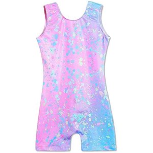 Leotardo de Gimnasia Transpirable con Estampado Floral para Mujer, Traje de Danza Elástico, Ropa Deportiva para Entrenamiento, Primavera Verano - Product Image 4