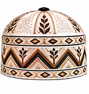 Chapeau de prière musulman texturé en jacquard pour hommes, respirant et confortable, bonnet islamique Kufi, vente en gros, couvre-chef religieux pour adultes - Product Image 3