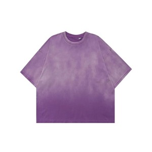 T-shirt personnalisé avec logo vintage, effet délavé à l'acide, DTG DTF, pour hommes, coton lourd, t-shirt en coton oversize, effet délavé à l'acide - Product Image 2