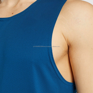 Débardeurs pour hommes Séchage rapide et respirant Prix bas Logo personnalisé Entraînement Sports Sans manches Débardeurs d'été Unisexe Grande taille - Product Image 2