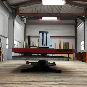 Presse à chaud manuelle plate 1,2 x 2,5 m pour transfert thermique de vêtements, sublimation, impression d'étiquettes, logos et tissus - Product Image 1