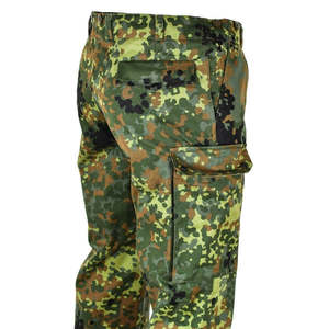 Men's High Waist German Tactical Pants camouflage <b>Pattern</b> Multiple Pockets Breathable Outdoor Style Woven Polyester Material - Product Image 3