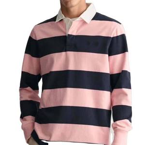 เสื้อรักบี้ปักโลโก้แบบกำหนดเองปี 2026 แขนสั้น สำหรับฤดูหนาว ผลิตจากโพลีเอสเตอร์ 100% ระบายอากาศได้ดี ไซส์พลัส ป้องกันแบคทีเรีย - Product Image 3