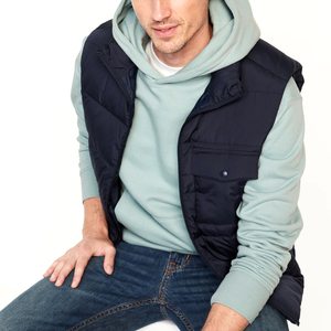 Free Sample Men 100% Cotton Hoodie Thick Heavy French Terry High Quality Blank Streetwear Custom Logo Hoodies for Man - Product Image 4