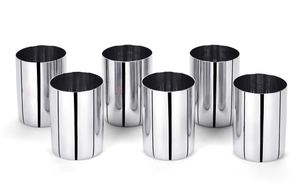 Vaisselle en acier au design minimaliste et écologique pour la salle à manger - Product Image 4