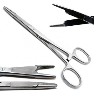 ผู้ผลิตเครื่องมือแพทย์คีมคีบยุงแบบตรงและแบบโค้งคุณภาพพรีเมียม - Product Image 5