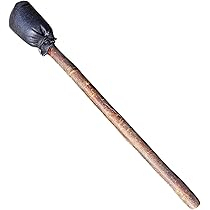 High Quality 14" Shamanic Hand Sheepskin Handmade Beater Musical Percussion Instrument Irish Tambourine Birch Wood Steel <b>Light</b> - Product Image 5