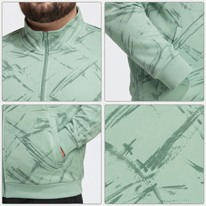 Customize Printed Plus Size Track <b>Jacket</b> Men Spandex Polyester Yoga Training <b>Jackets</b> Men Turtleneck Full Zipper Sportswear Top - Product Image 6