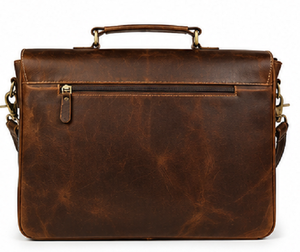 Gravs Classic Vintage Genuine Leather Messenger <b>Bag</b> Business Laptop Satchel Travel <b>Bag</b> Portable High Quality OEM ODM Wholesale - Product Image 2