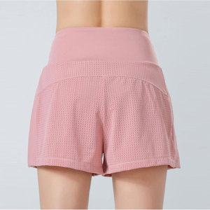 Custom <b>Pink</b> Eco-Friendly for Tennis Skirt Mesh Panels High-Waisted Athletic Fit Breathable Anti-Wrinkle Pleated Design Women - Product Image 2