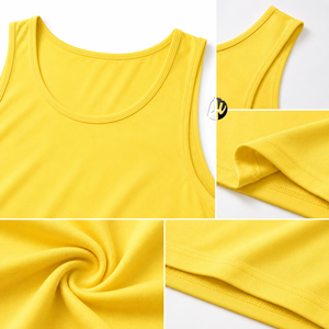 Durable stitching supports active use while Man Tank <b>Top</b> with secure fit for fitness sessions and summer <b>walks</b> daily wear - Product Image 5
