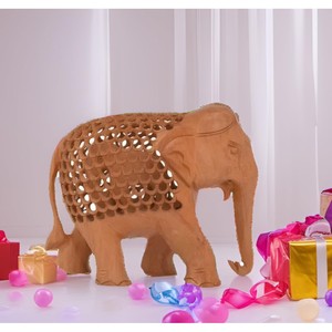 Artisan Hand-Carved Jodhpur Wood <b>Elephant</b> Handle - Wholesale B2B Pricing - Product Image 5