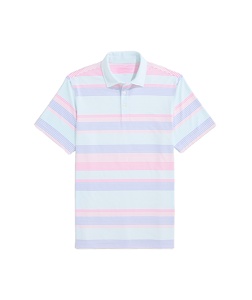 Polo de golf casual para hombre, manga corta, de primera calidad, 100% algodón, tejido a rayas, polo de la mejor calidad. - Product Image 1