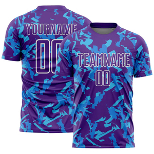 Ensemble Athlétique Camouflage Premium 220GSM 100% Polyester Respirant Maillots et Shorts de Football Uniformes - Product Image 1