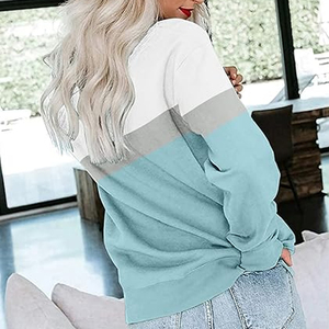 เสื้อสเวตเชิ้ตคอเต่าผู้หญิงแบบสั่งทำ ผ้าคอตตอนเทอร์รี่ ฮู้ดดี้ทรงโอเวอร์ไซส์ สไตล์ลำลอง สตรีทแวร์ ผู้ผลิตขายส่ง - Product Image 5