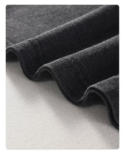 เสื้อยืดโอเวอร์ไซส์สีดำสำหรับผู้ชาย พิมพ์ลายหัวกะโหลก คอกลม ทรงปกติ ผ้าฝ้ายเจอร์ซีย์ 100% สไตล์พังก์ - Product Image 5
