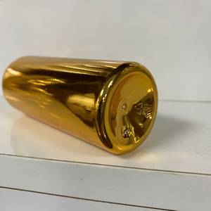 Botella de plástico PET de oro metálico de 120ml para rellenable y hecha en Vietnam para envases cosméticos de loción de tóner de suero - Product Image 2