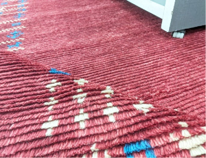 Tapis de sol tufté fait main pour une décoration intérieure élégante, tapis tufté à poils épais pour un salon confortable - Product Image 5