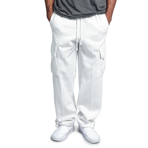 Pantalon baggy pour homme, coupe ample et oversize, jambe large, style streetwear hip-hop, pantalon décontracté tendance avec un design urbain branché - Product Image 6