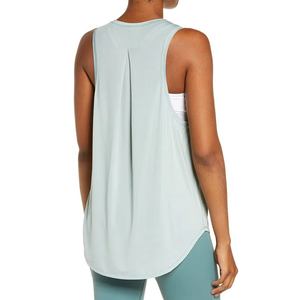 Servicio OEM, Camiseta sin Mangas para Mujer, Calidad Premium, Venta al Por Mayor, Secado Rápido, Algodón y Poliéster, Ropa Deportiva, Diseño de Logotipo Personalizado - Product Image 3