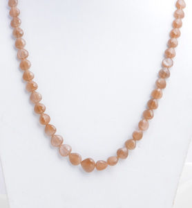 มูนสโตนช็อกโกแลตธรรมชาติทรงหยดน้ำรูปหัวใจ เหมาะสำหรับทำเครื่องประดับอัญมณีชั้นดี สร้อยคอ - Product Image 1