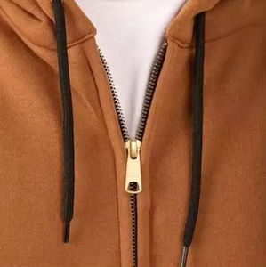 Sweat à capuche zippé pour homme, doux, confortable, vêtements décontractés streetwear, fabriqué aux États-Unis - Product Image 3