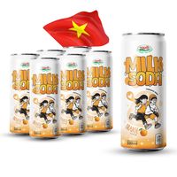 Beste Groothandel Prijzen Melksoda Met Aardbeiensmaak Lage Suiker Toegevoegde Nawon Fabriek Oem Gratis Monster Iso Brc Koosjer Halal Fssc
