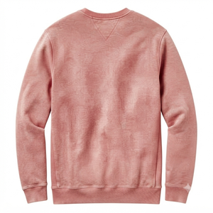 เสื้อฮู้ดผู้ชายสีชมพูอ่อนรุ่น TRENDY 2026 ผ้าฟลีซหนานุ่ม 100% คอตตอน 400 กรัม แขนยาว แบบเรียบ สำหรับขายส่ง - Product Image 2