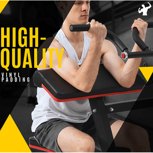 Sistema Palestra Domestica Livello 7 per Allenamento di Forza, Estensione Bicipiti e Tricipiti, Allenamento Aerobico, Panca per Esercizi Addominali - Product Image 6