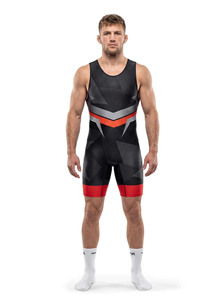 Peto de Lucha Libre Personalizado con Logotipo Digital Impreso, 100% Poliéster, Transpirable, de Secado Rápido, Talla Grande para Adultos, 220g - Product Image 4