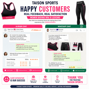 Ensemble de leggings de boxe en polyester interlock premium 250 GSM avec panneaux noirs et rouges, logo personnalisé - Product Image 6