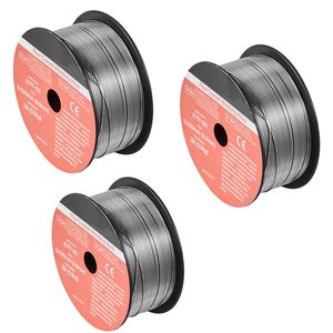 Filo per saldatura MIG a nucleo flessibile E71T GS 0,035 pollici, senza gas, per acciaio dolce, a bassa schizziatura, per saldatura ad arco in tutte le posizioni, opzioni da 2 libbre, 5 kg, 15 kg - Product Image 1