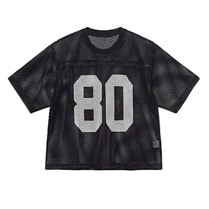 Maillots de football en mesh personnalisés de qualité supérieure pour équipes, vêtements de sport respirants en gros - Product Image 5